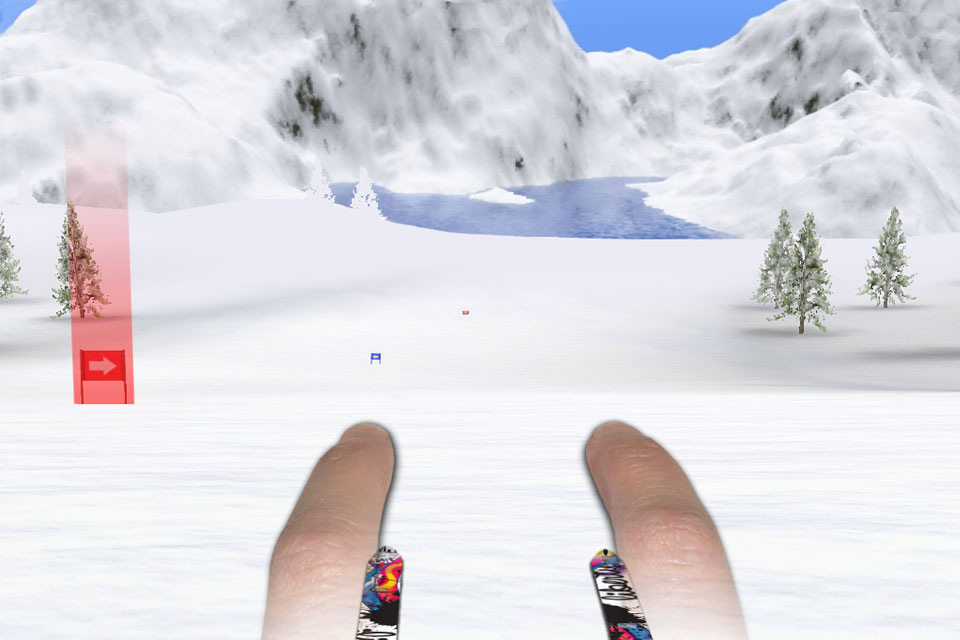 Touch Ski 3D Screenshot 1