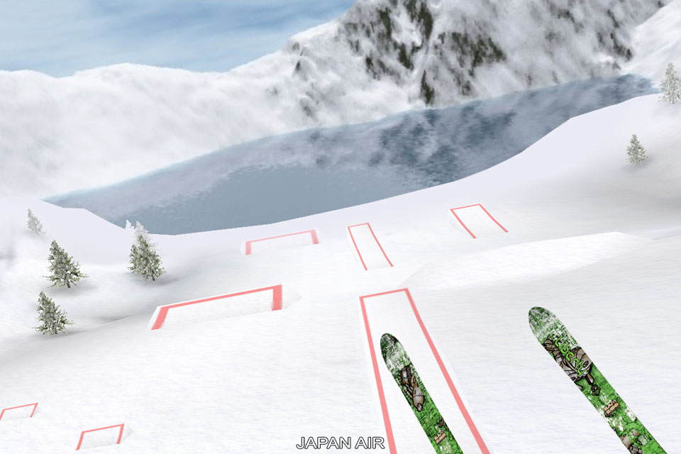 Touch Ski 3D Screenshot 2